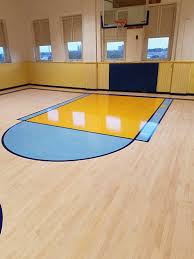 gymnasium floor