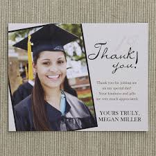 Personalized Graduation Thank You Cards Refined Graduate
