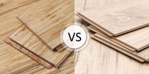 engineered hardwood vs laminate flooring