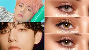 what lenses are bts members wearing