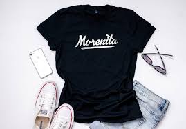 Morenita T Shirt Premium Ringspun Cotton Unisex Shirt Mexico The Boss Spanish Apparel Morena
