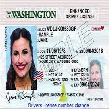 drivers license number change