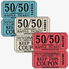 Pin 50 50 Raffle Tickets Clipart Transparent Cartoon Free