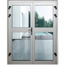 Hinged Upvc Casement Glass Door For