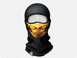Scorpion mask from mortal kombat annihilation (cmsf workshop). Scorpion Balaclava Mortal Kombat X Mask Kerchief Scorpion Face Insects Mortal Kombat Png Pngwing