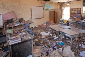 Moore, Okla., May 22, 2013 -- Tornado damaged classroom in the Tower  Elementary school in Moore, Oklahoma. An F5 tornado struck the area on May  20th, causing widespread destruction. Andrea Booher/FEMA -