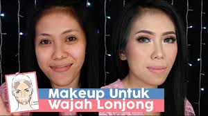tutorial makeup untuk bentuk wajah