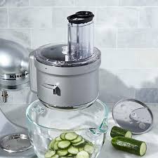 Food processor attachment for kitchenaid mixers, julienne disc, disc for slicing cubes and shredding. Kitchenaid Food Processor With Dicing Attachment Reviews Crate And Barrel