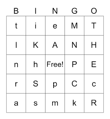 Our bingo card generator randomizes your . Alphabet Bingo Group 1 Bingo Card