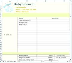 Baby Shower Planning Checklist Baby Shower To Do List Template