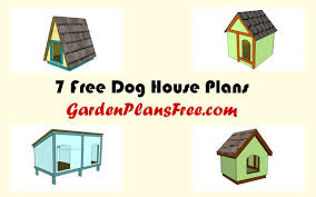 13 Free Dog House Plans Free Garden