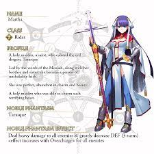 FateGrand Order USA on X: Martha is today's Rider Class Servant! A holy  maiden, a saint, who calmed the evil dragon, Tarasque! #FateGOUSA  t.coG9Hie6ca1L  X