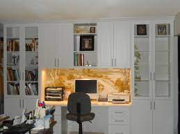 Wall Unit Home Office In Arctic White