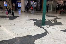 is this bush airport map all wrong