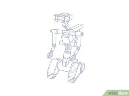 Tobot adalah serial tv kartun yang di siarkan oleh stasiun televisi. 4 Cara Untuk Menggambar Robot Wikihow