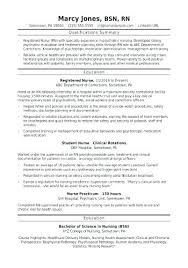 Resumes For Nursing Students