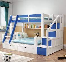 wood double kids bunk bed bangalore