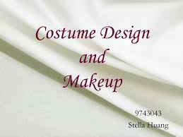 ppt costume design and makeup