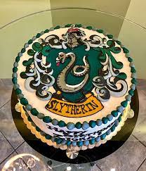 Harry Potter Slytherin Torte gambar png