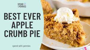 the best apple crumb pie spend with