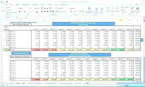 Income Statement Template Excel Simple And Balance Sheet Example