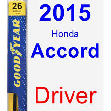 2015 Honda Accord Driver Wiper Blade Premium