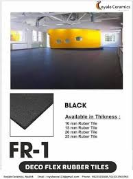 indoor ruff deco flex rubber flooring