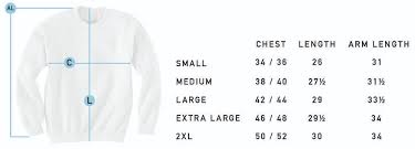 Size Chart Uger The Christmas Ugly Sweater Store