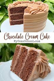 chocolate cream cake my cake