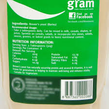 dr gram natural brewers yeast powder