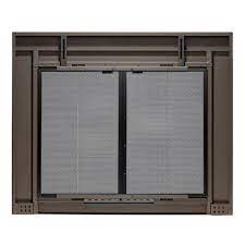 Bi Fold Style Fireplace Doors