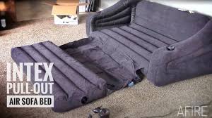 intex inflatable couch with pull out