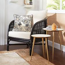 Get the best deal for living room modern accent chairs from the largest online selection at ebay.com. Panama Black Rattan Armchair With Ivory Cushions Pier 1 Rattan Chair Living Room Accent Chairs For Living Room Rattan Lounge Chair