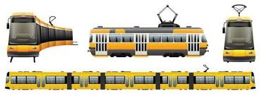 local train vector art icons and