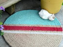 how to make a diy jute rope rug