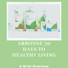 arbonne 30 days to healthy living