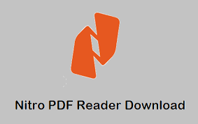 lecteur de PDF gratuit nitro pdf reader pour Windows