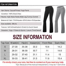 Yoga Pants Basic Long Fitness Foldover Waist Plain Women