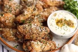 garlic parmesan wings