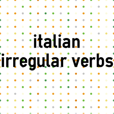Italian Irregular Verbs Colanguage