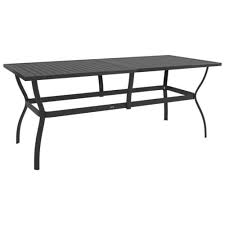 Steel Patio Table With Umbrella Hole