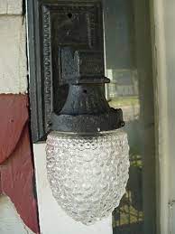Vintage Cast Iron Outdoor Lighting