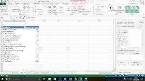 how to make pivot table in excel