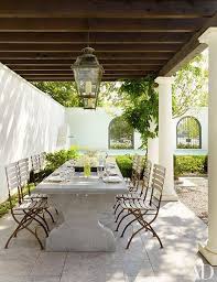 This is a round pedestal dining table that goes well with outdoor kitchen and patios. 15 Landscape Design Ideas In 2021 Landscape Design Outdoor Outdoor Spaces