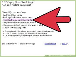 3 Ways To Include Skills On Your Resume Wikihow