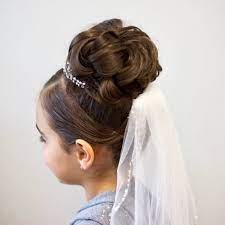 For more info check out our site. 53 First Holy Communion Hairstyles For Kids Best Communion Hairstyles Kids Hairstyles First Communion Hairstyles