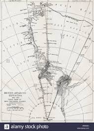 Track Chart Of The Main Southern Journey Of Robert Falcon