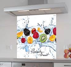 a splash of fruit design splashback