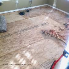 This article contains great ideas vintage bathroom floor tile tips, some you may do yourself, others might simply serve as inspiration. Remodelaholic Diy Faux Wood Flooring Using Brown Paper