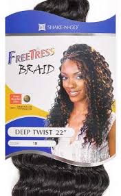 We post fabulous articles that will teach you how to grow and care for your hair. Freetress Synthetic Hair Braids Deep Twist Bulk 22 4 Pack 1b By Freetress Amazon Co Uk Beauty